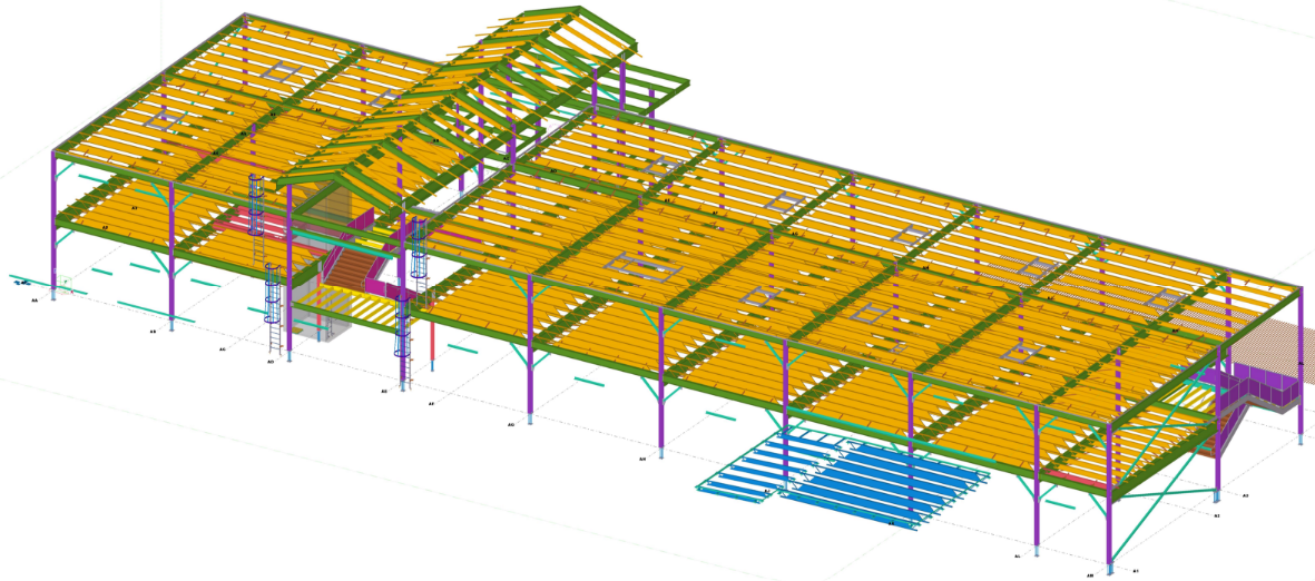 Industrial Platform Structure